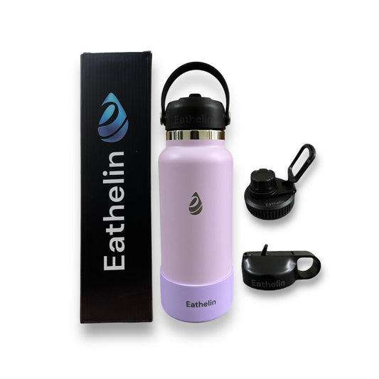 32 oz (950 ml) Stainless Steel Sports Water Bottle - Lilac