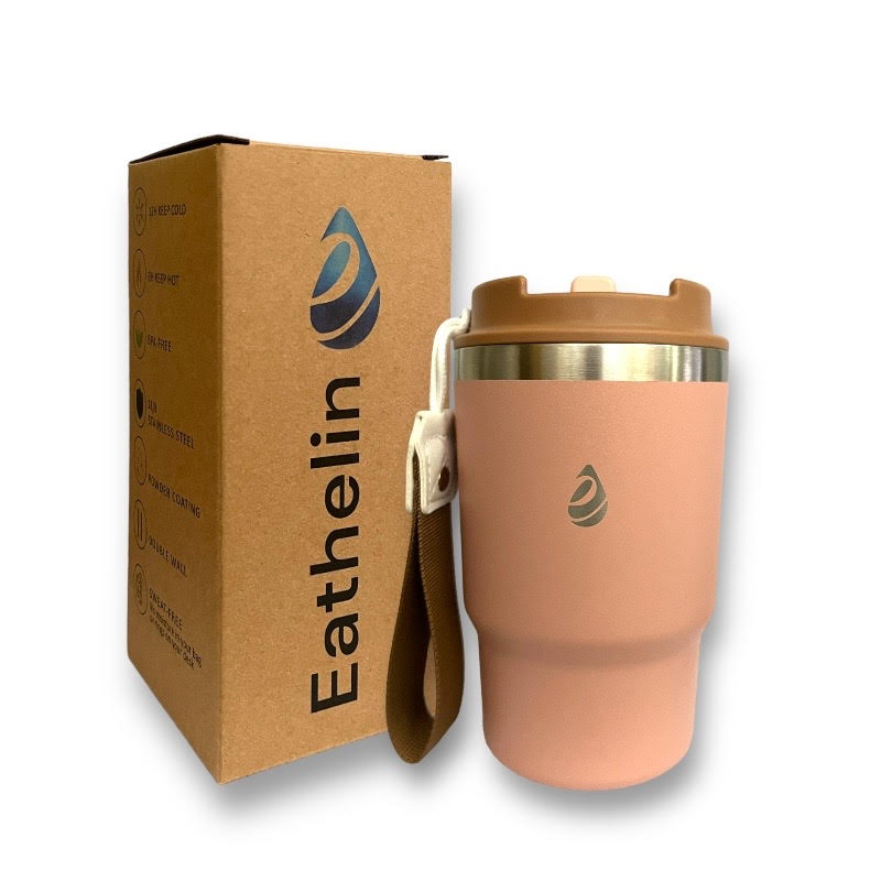 Eathelin 16oz (473ml) Cuppa Stainless Steel Cup - Sand